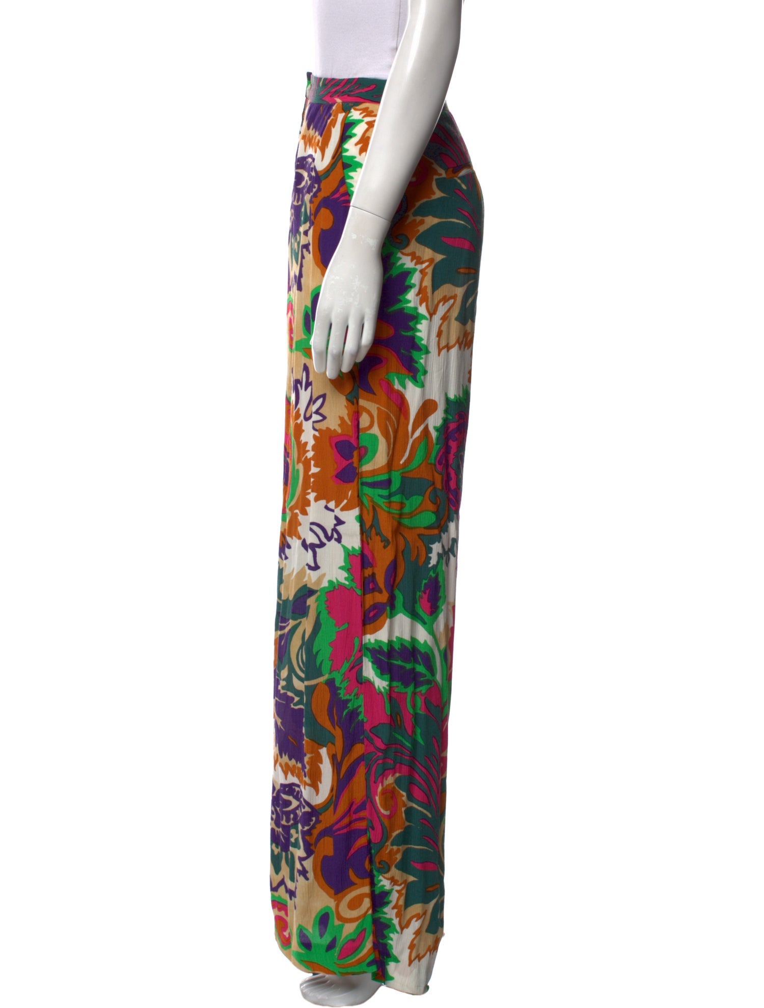 BA&SH Printed Wide Leg Pants