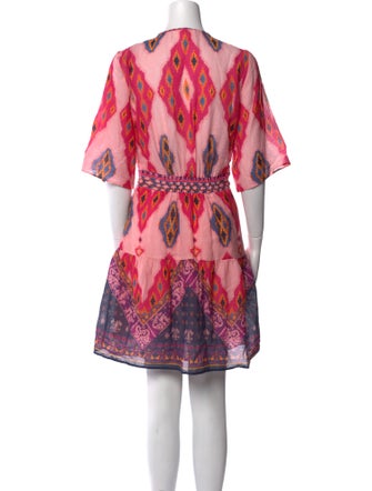 BA&SH Printed Mini Dress