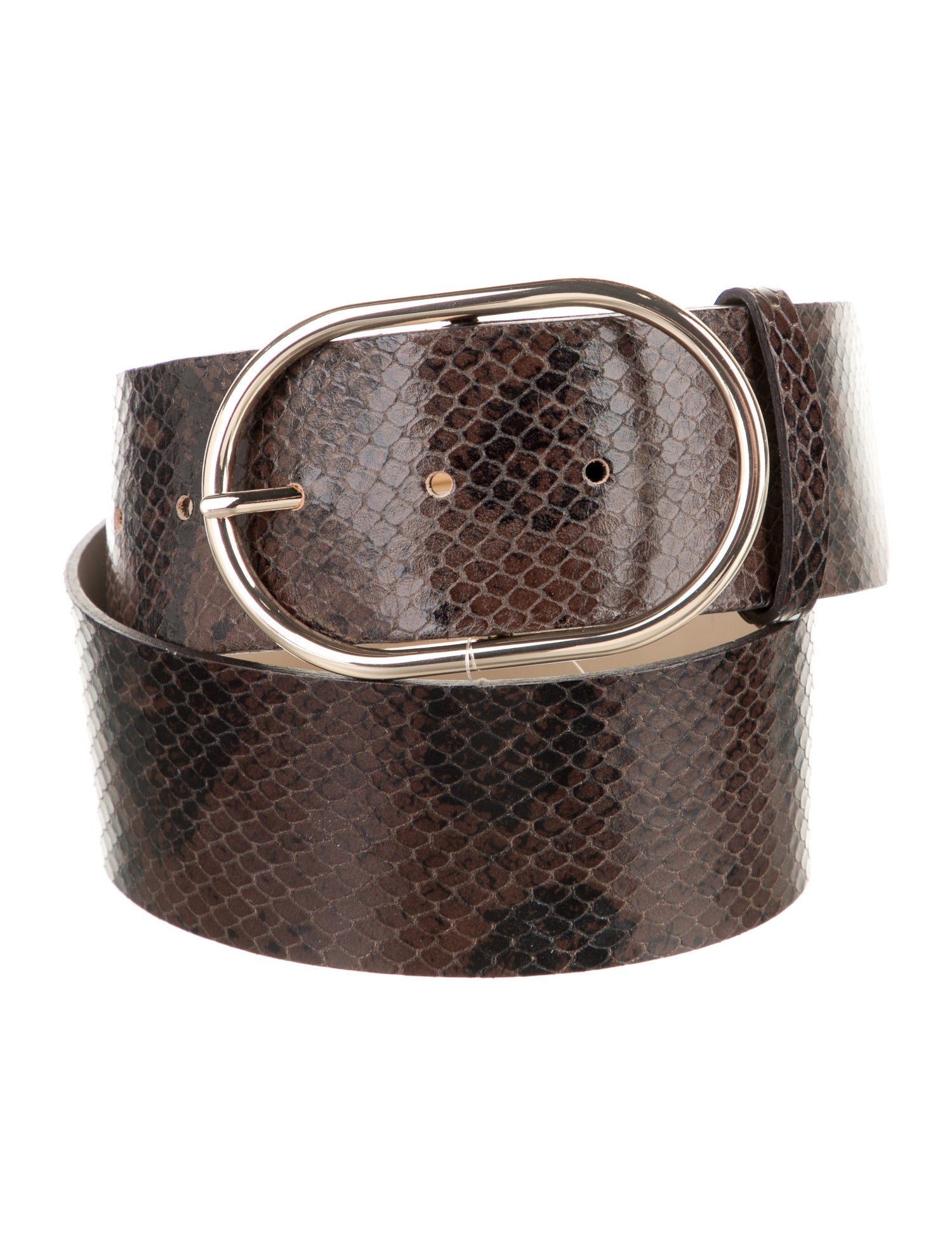 BA&SH Snakeskin Belt