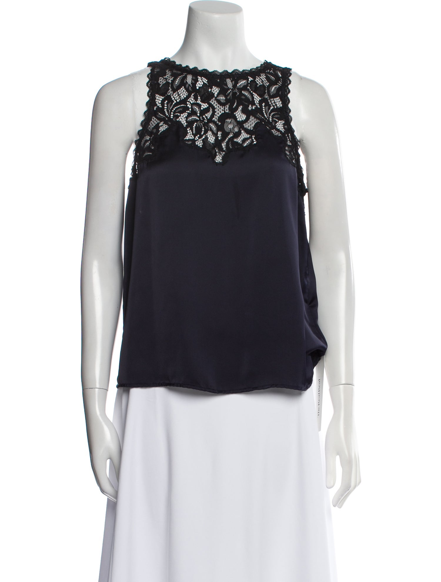 BA&SH Crew Neck Sleeveless Blouse