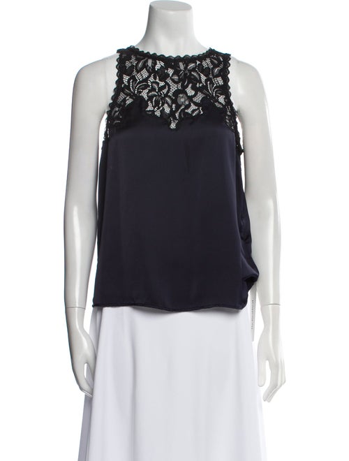 BA&SH Crew Neck Sleeveless Blouse
