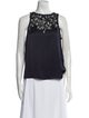 BA&SH Crew Neck Sleeveless Blouse
