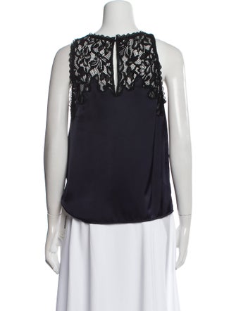 BA&SH Crew Neck Sleeveless Blouse