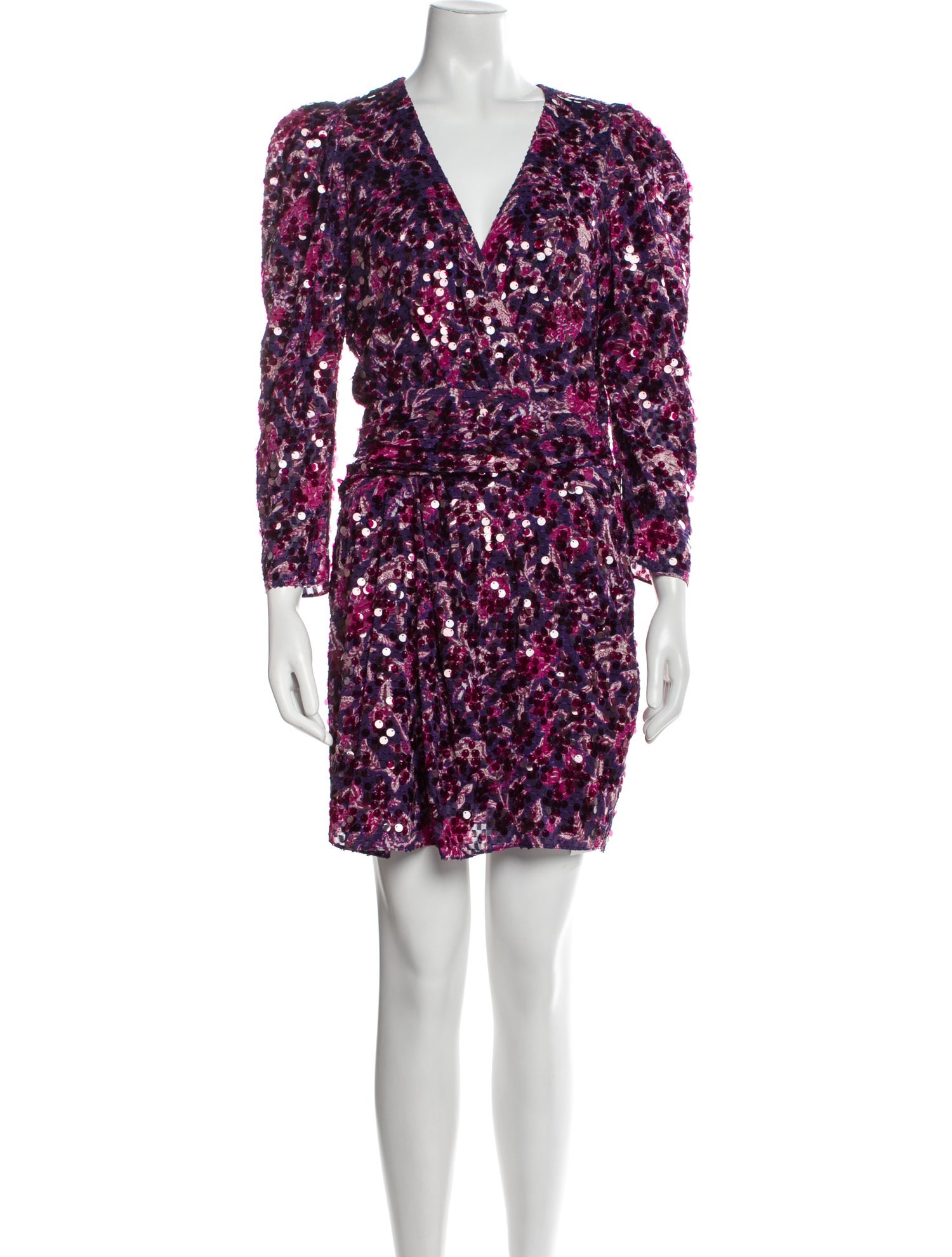 BA&SH Printed Mini Dress