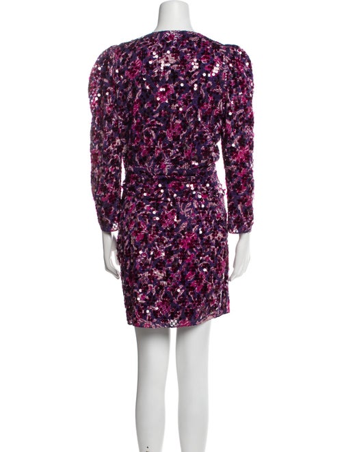 BA&SH Printed Mini Dress