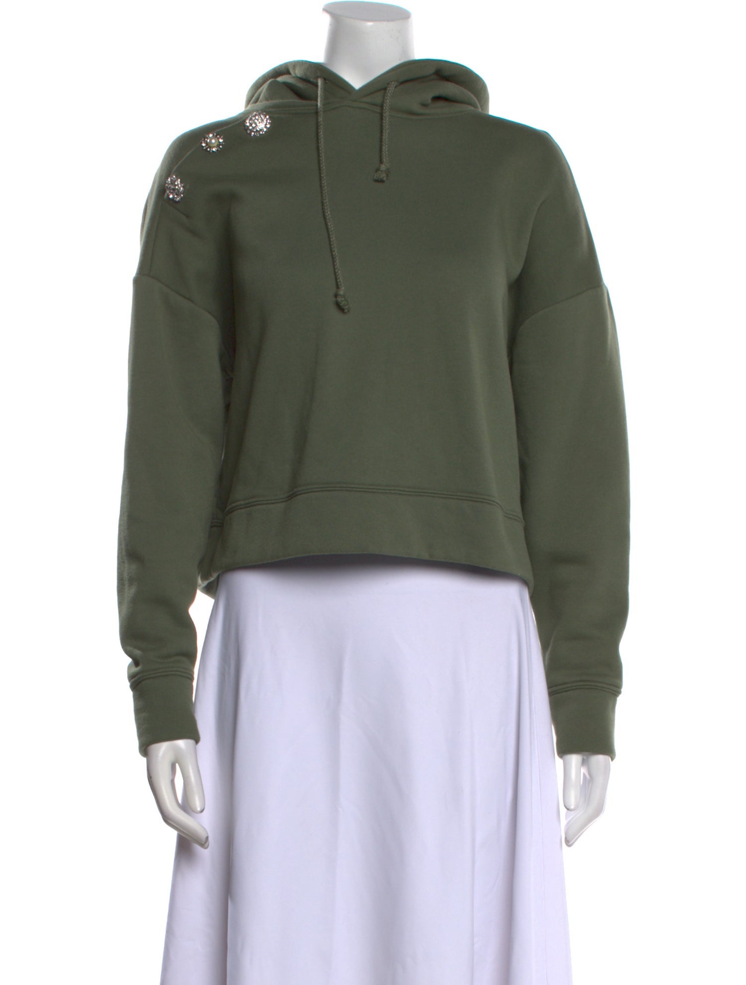 BA&SH Crew Neck Long Sleeve Sweatshirt