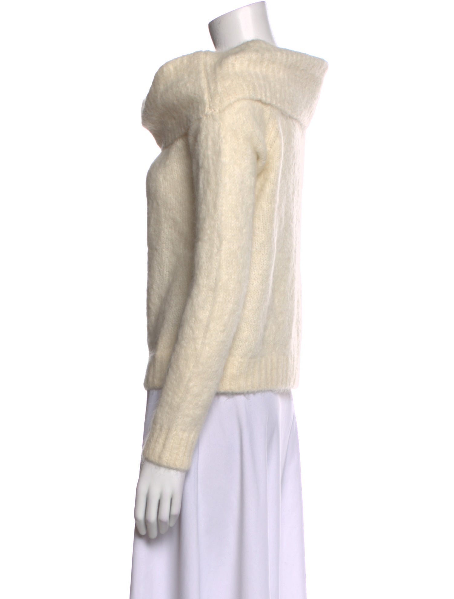 BA&SH Wool Cowl Neck Sweater