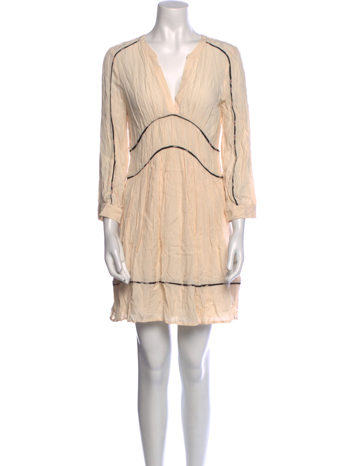 BA&SH V-Neck Mini Dress