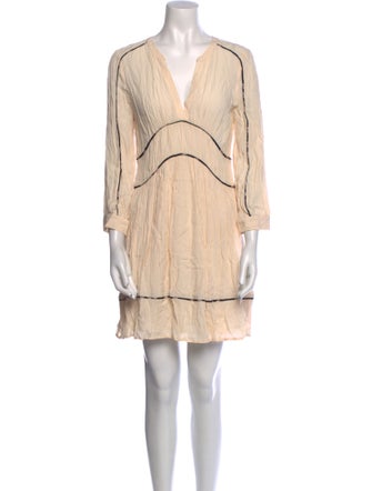 BA&SH V-Neck Mini Dress