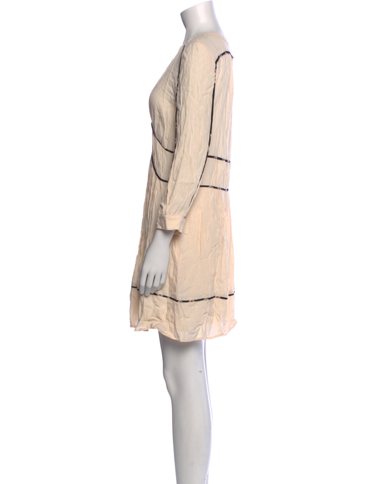 BA&SH V-Neck Mini Dress