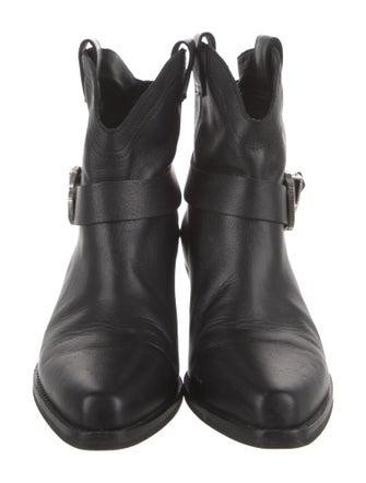 BA&SH Leather Western Boots