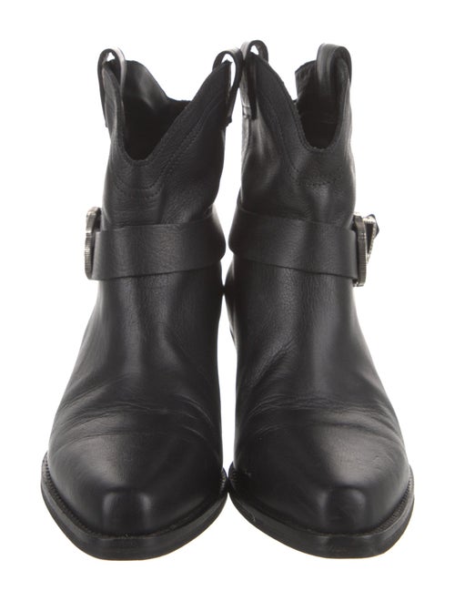 BA&SH Leather Western Boots