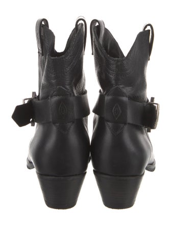 BA&SH Leather Western Boots