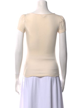BA&SH Square Neckline Short Sleeve Top