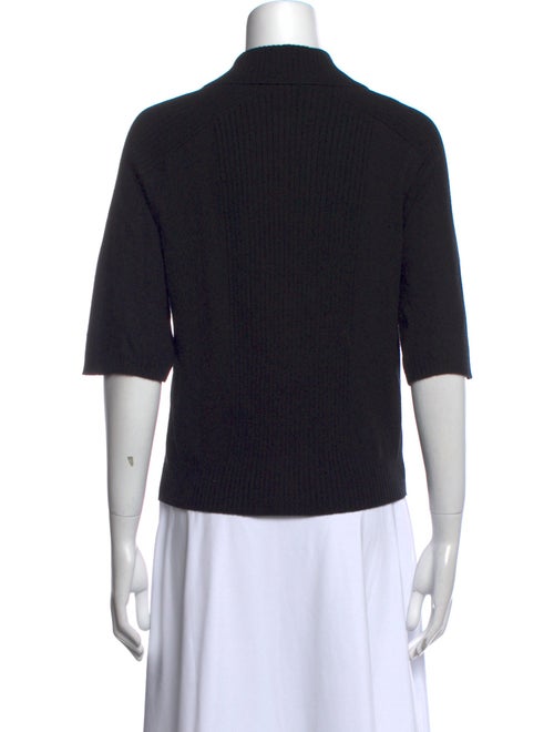 BA&SH Wool Short Sleeve Polo