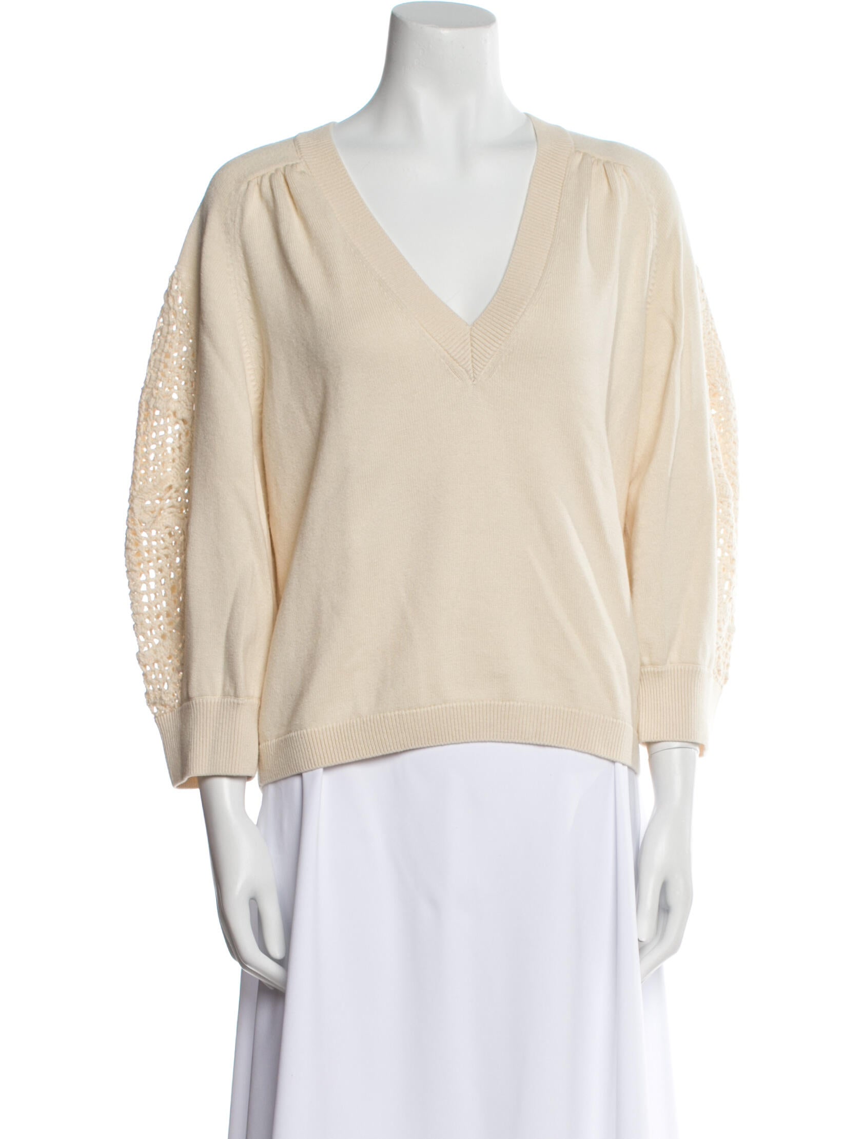 BA&SH Wool V-Neck Sweater