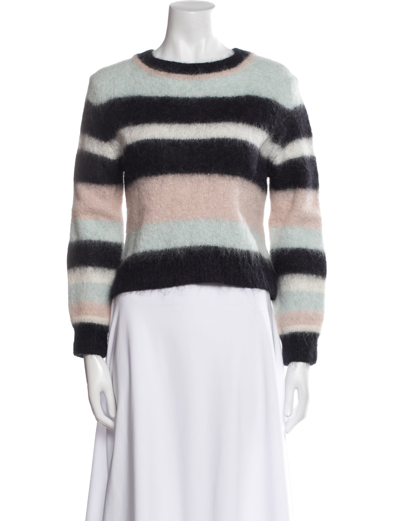 BA&SH Alpaca Striped Sweatshirt