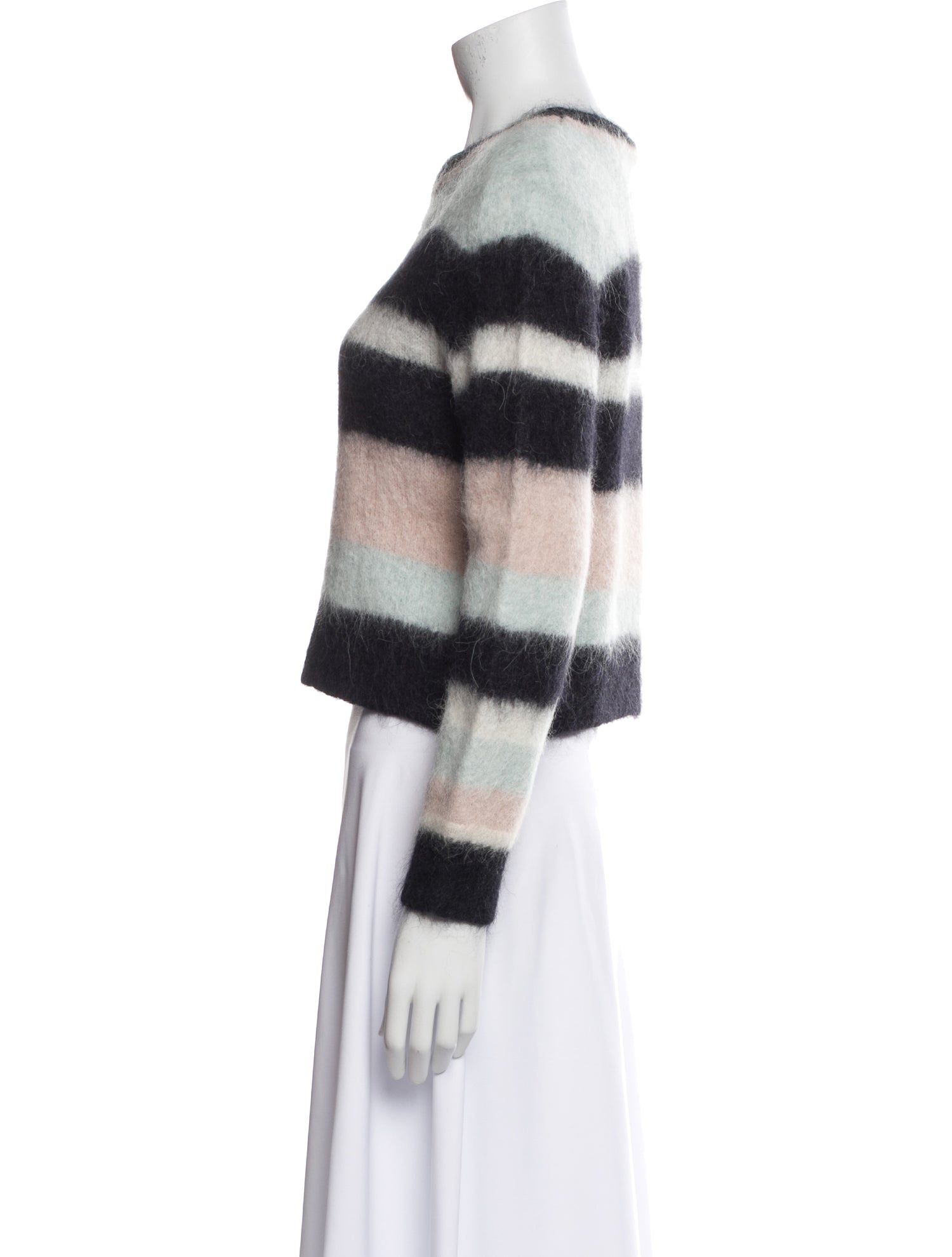 BA&SH Alpaca Striped Sweatshirt