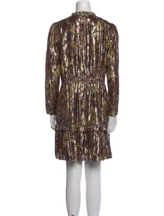 BA&SH Printed Mini Dress