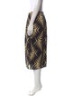 BA&SH Printed Knee-Length Skirt