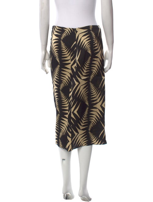 BA&SH Printed Knee-Length Skirt