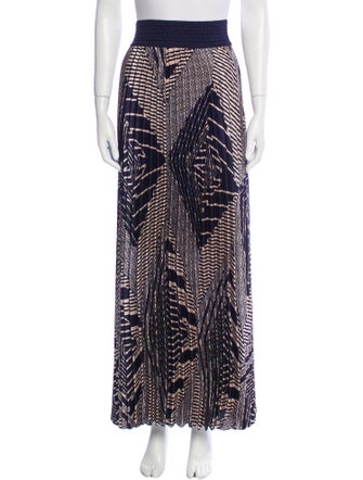 BA&SH Striped Long Skirt