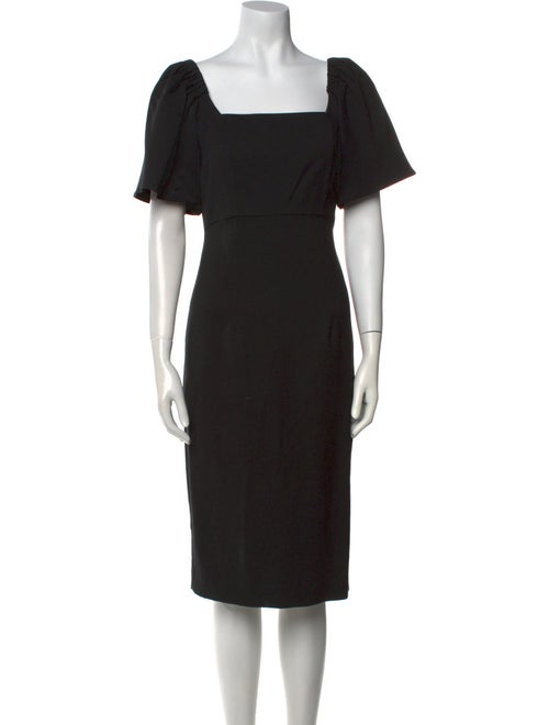 BA&SH Square Neckline Midi Length Dress