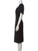 BA&SH Square Neckline Midi Length Dress