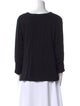 BA&SH V-Neck Three-Quarter Sleeve Blouse