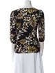 BA&SH Floral Print V-Neck Blouse