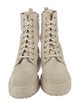 BA&SH Suede Combat Boots