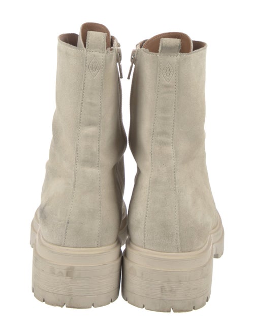 BA&SH Suede Combat Boots