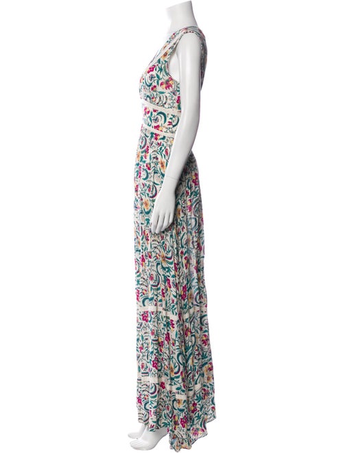 BA&SH Printed Long Dress