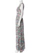 BA&SH Printed Long Dress