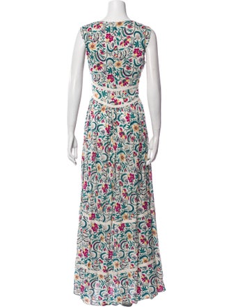 BA&SH Printed Long Dress