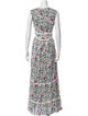 BA&SH Printed Long Dress