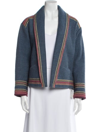 BA&SH Striped Jacket
