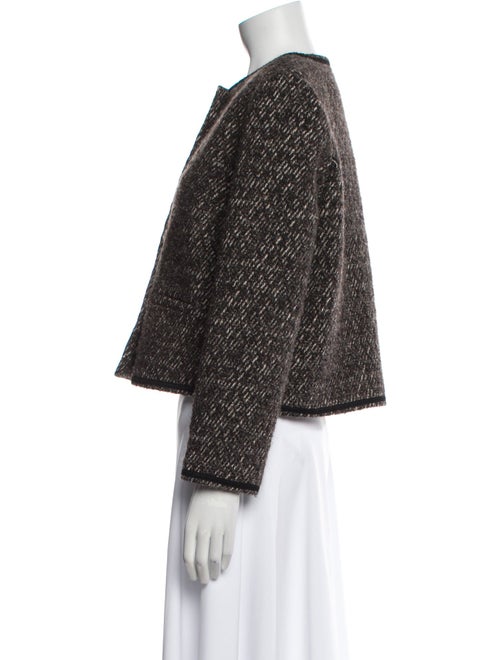 BA&SH Tweed Pattern Evening Jacket