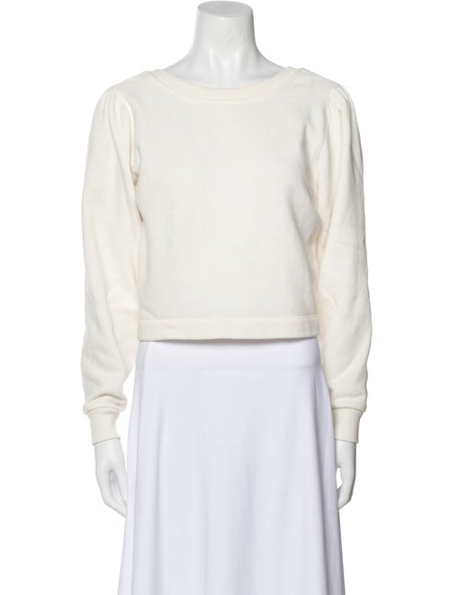 BA&SH Bateau Neckline Long Sleeve Sweatshirt