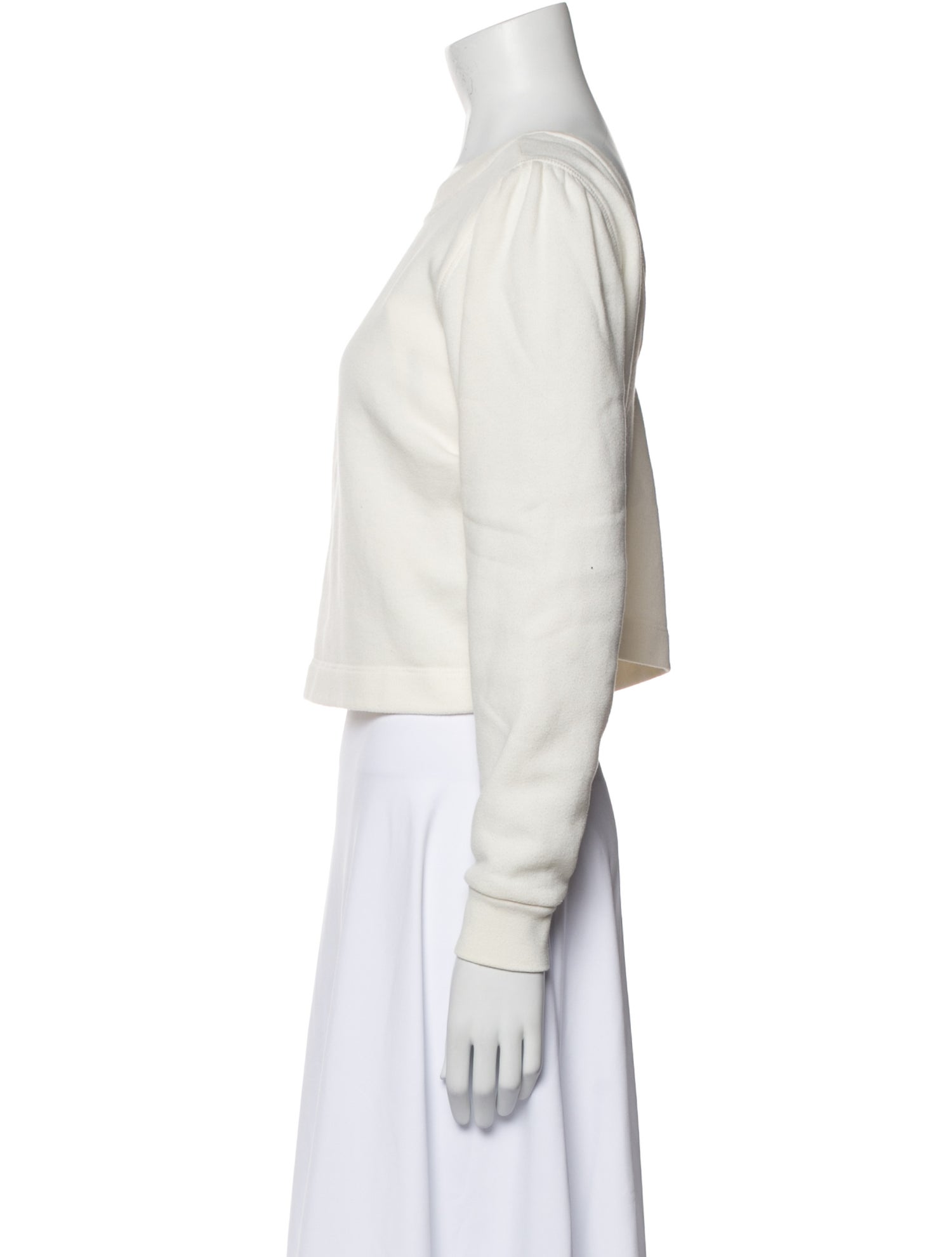 BA&SH Bateau Neckline Long Sleeve Sweatshirt