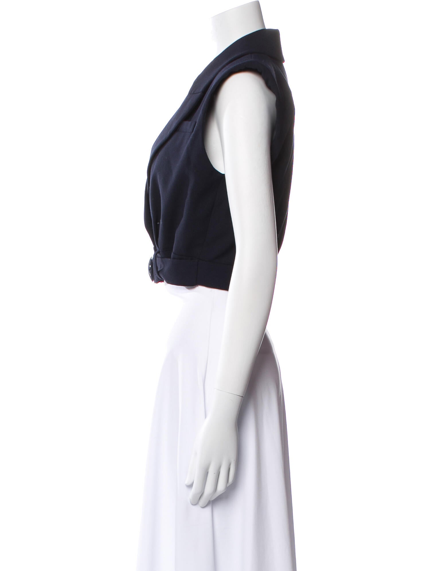 BA&SH V-Neck Sleeveless Crop Top w/ Tags