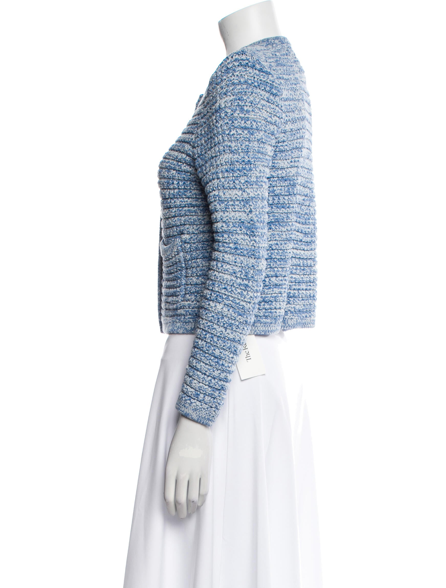 BA&SH Tweed Pattern Evening Jacket