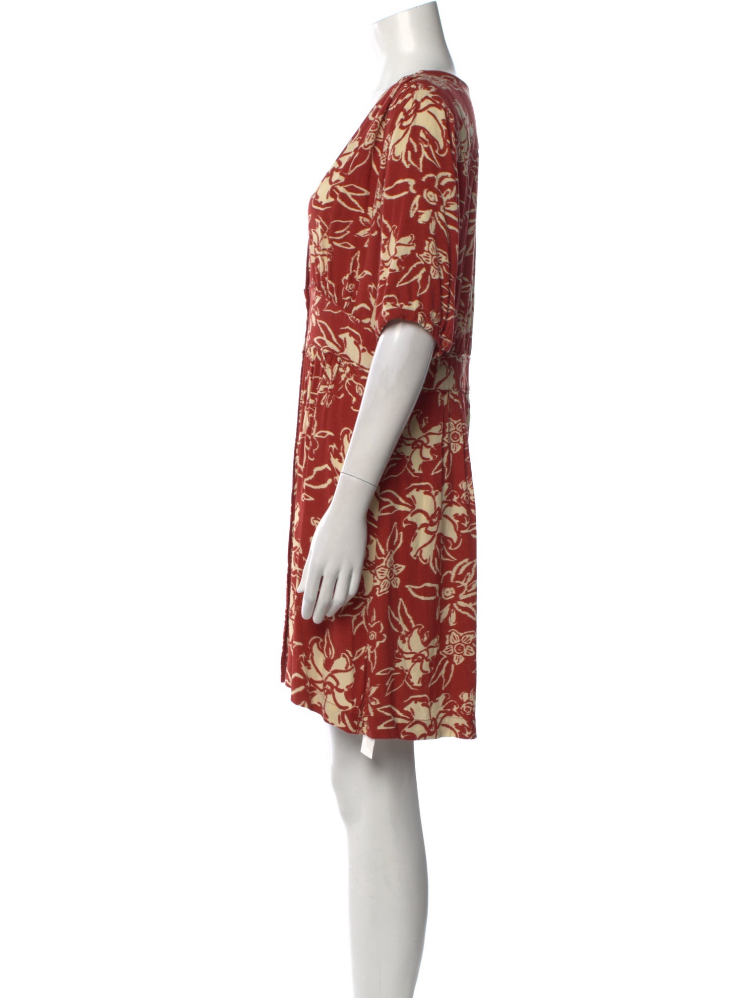 BA&SH Printed Mini Dress