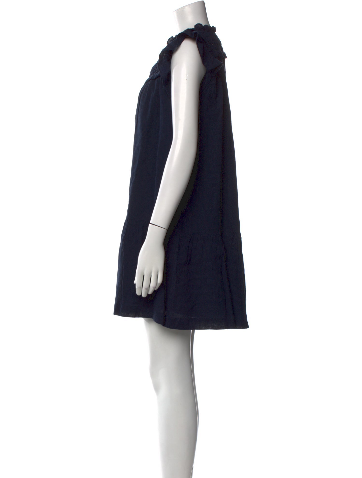 BA&SH V-Neck Mini Dress