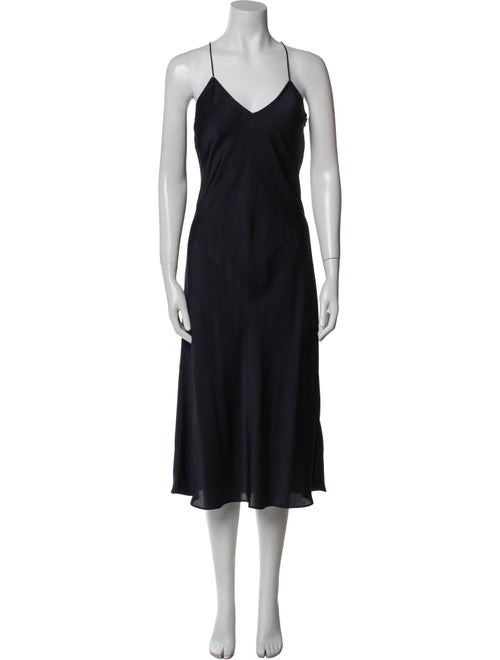 BA&SH V-Neck Midi Length Dress
