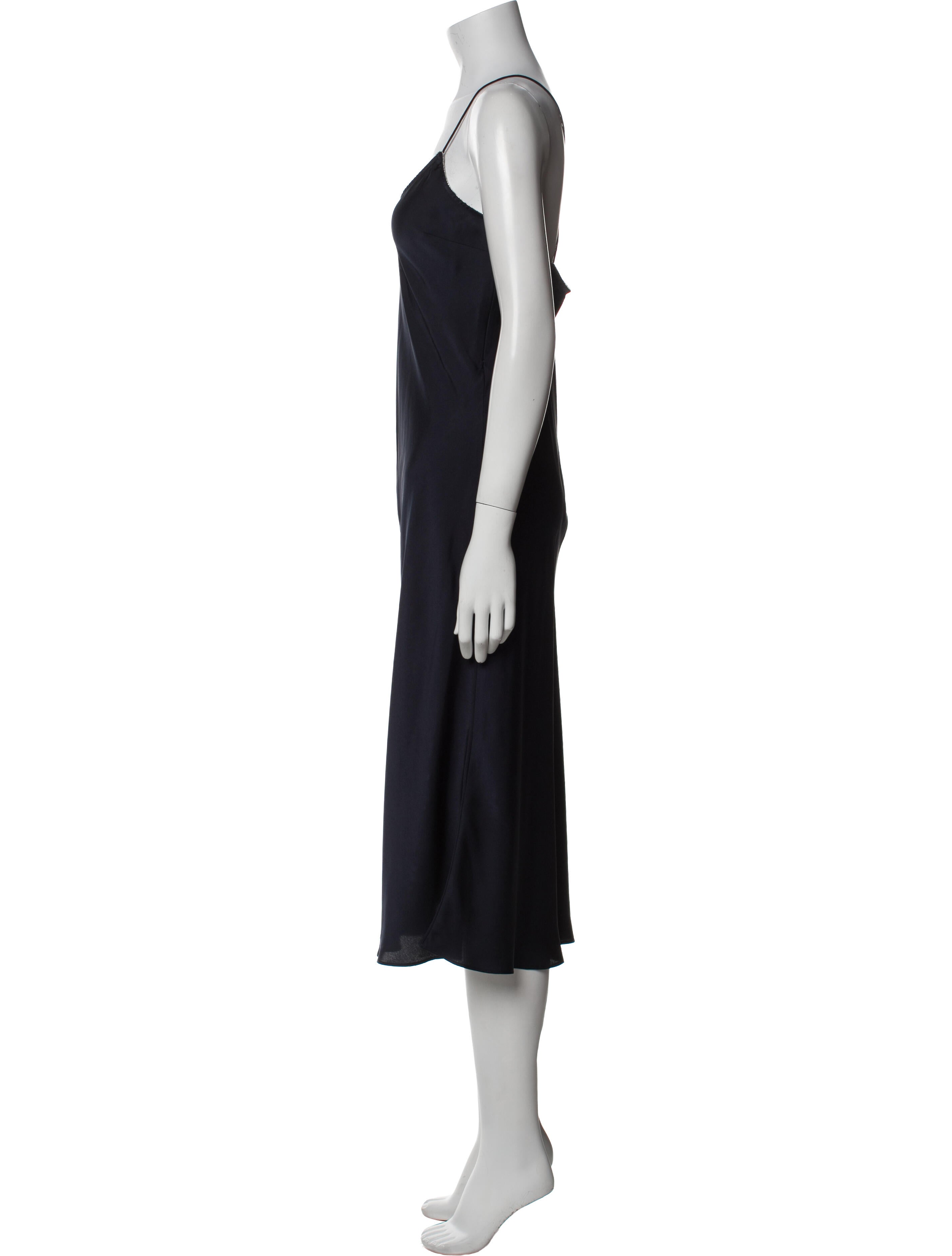 BA&SH V-Neck Midi Length Dress
