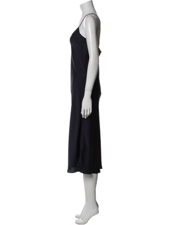BA&SH V-Neck Midi Length Dress