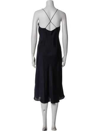 BA&SH V-Neck Midi Length Dress