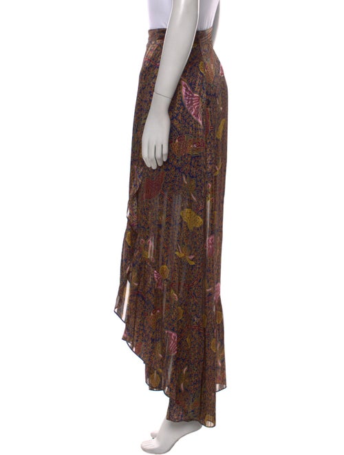 BA&SH Printed Long Skirt
