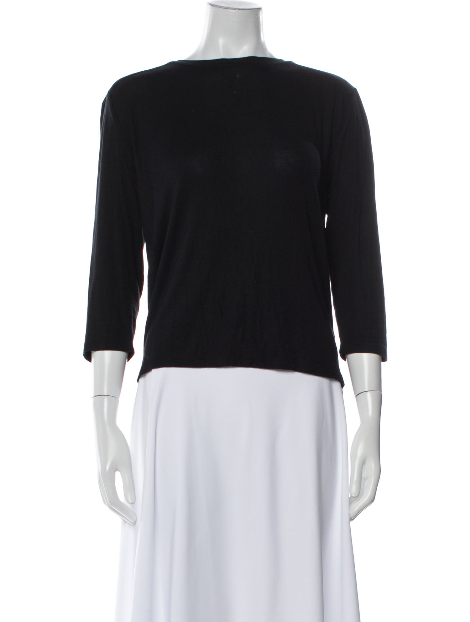 BA&SH Bateau Neckline Three-Quarter Sleeve Top